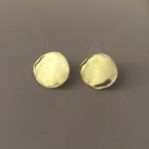 Silpada P1987 .925 Sterling Silver Circular Disk Earrings Post